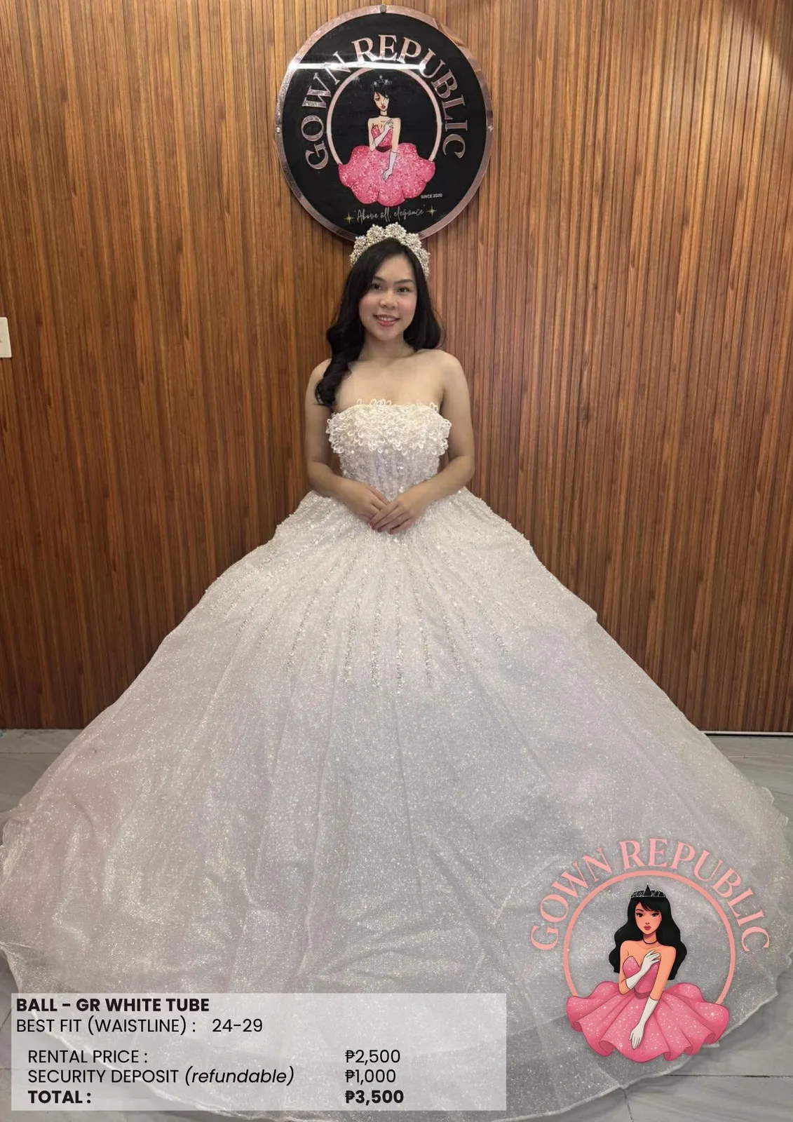 Ball Gowns: White 299